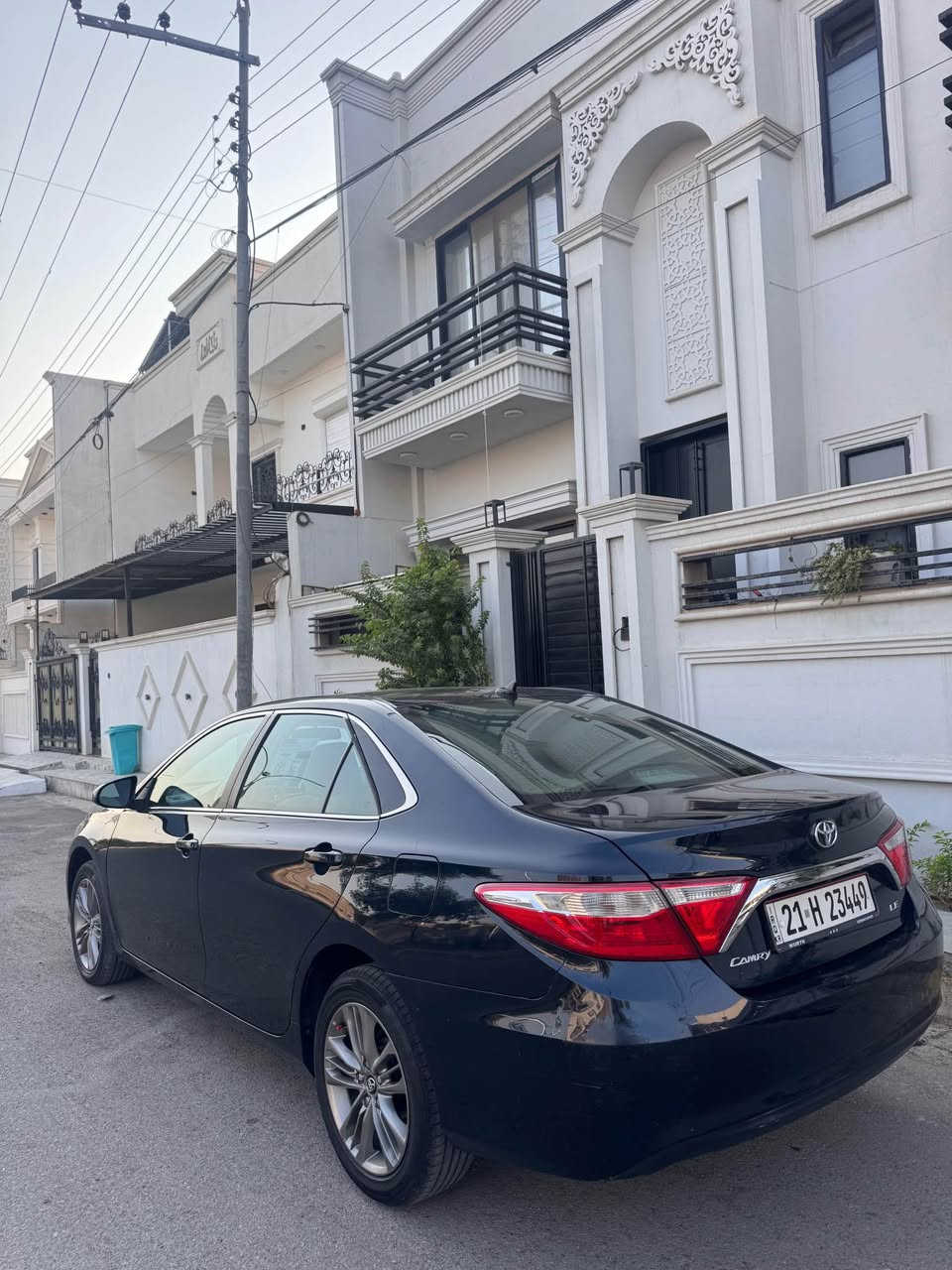 كامري SE • ٢٠١٧ • ضرر بونيت