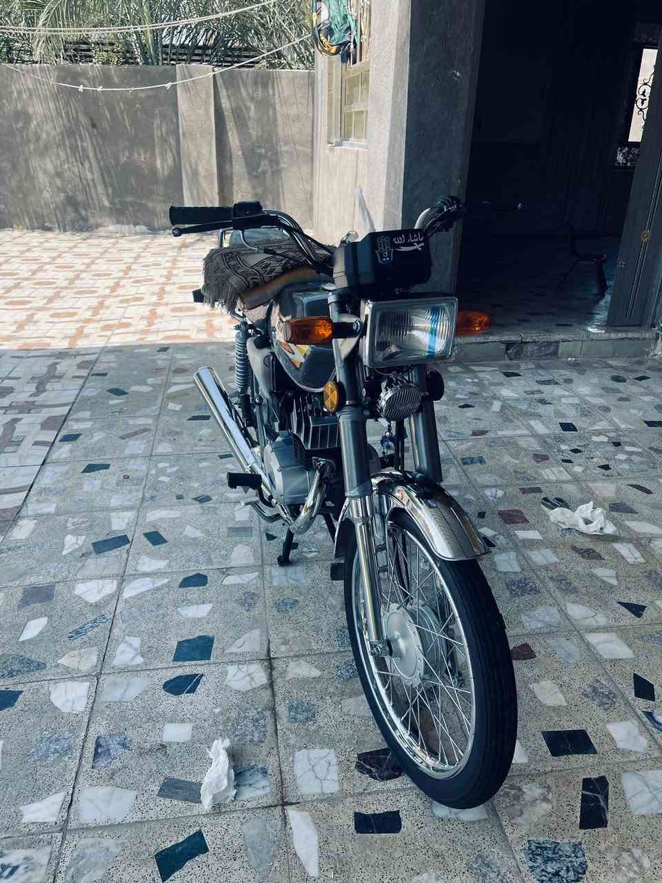 دراجهه ساسوكي للبيع دراجه نضافه فول دراجه جاهزه مابيه نقص اوراق سكنر السعر خاص 
‭***********‬

