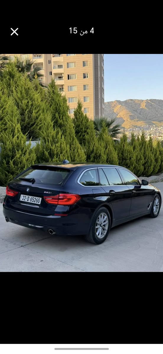 بي ام 520i ستيشن موديل ٢٠١٨ و محدث ٢٠٢٣ 
تكسي دبي بيها رش بالبوب الامامية و البنيد بسبب الستيكر مال الامارات رقم اربيل باسمي و التحويل مباشر السعر ١٣٣ و بيها مجال بسيط جدا المهتم يتصل حتى انطي السونار
*********** متوفر واتس اب المحمودية, بابل
