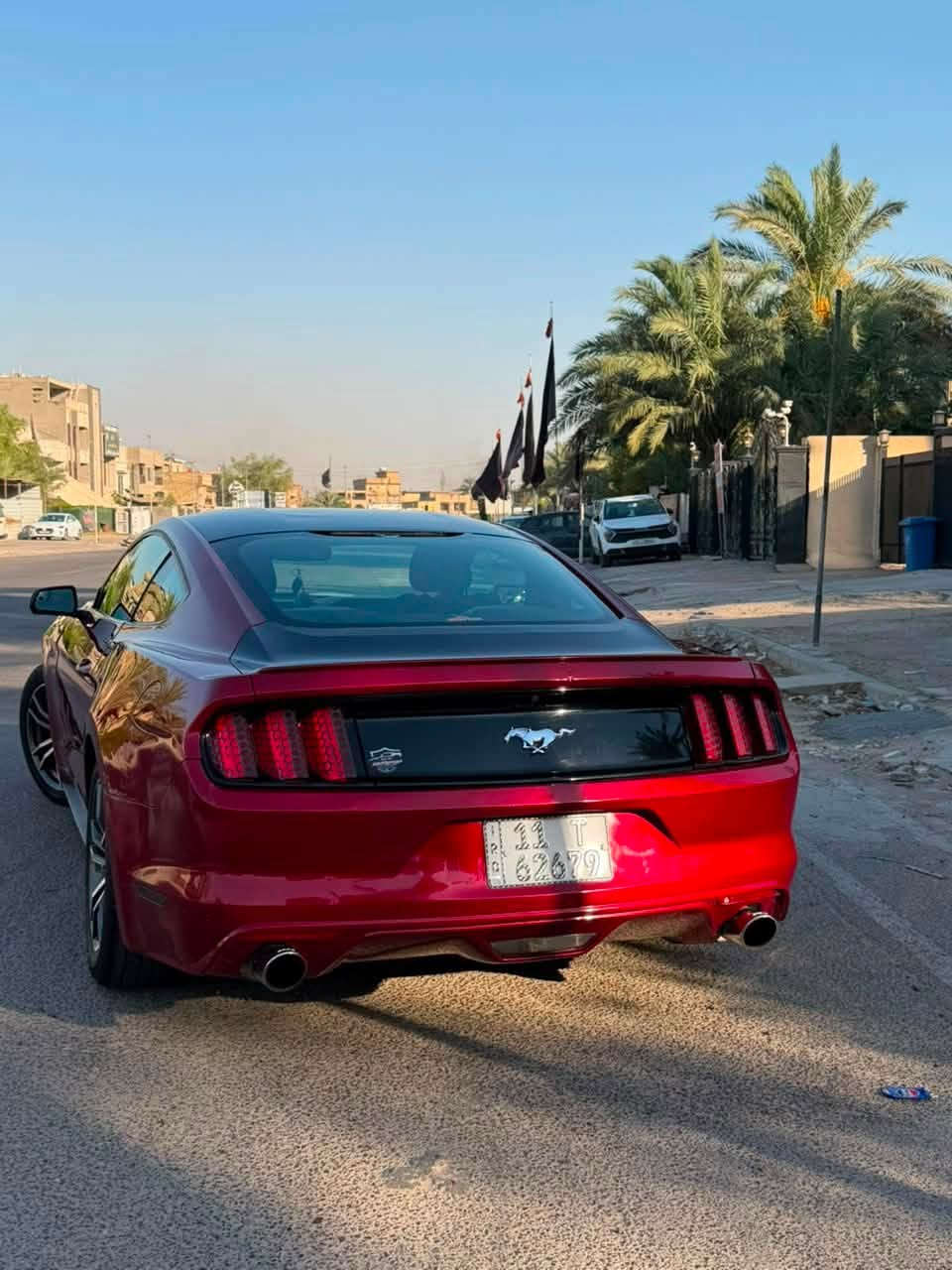 موستنك 2017 ايكو بوست مكينة 2300 تيربو
مكينة كير مكفولات  
تخم تاير جديد
نوزلات جديدة 
بلكات جديدة 
عبوة فيت بم جديدة 
دسكات جديدة
السيارة عليها إدامة كاملة 
عليها شوتة ايرايد 
كروز بورلا 
عطاس 
سيارة بيها برمجة طلقات 
بيها ملاحظات بسيطة 
السيارة هاي ضربته ب امريكا موجوده صورها راسلني وادزلكيهن،  شاصي سحب فقط بدون كص ولا لحيم وهنا بيه صفحه كلير
كامل التفاصيل بل سونار 
السعر 115 وبيها مجال اذا شراي ما اوكفك 
السيارة امانة الله حلوة بل شارع وكاعدة وتخبل بس لان اني عسكري فا اريد ابدلها
مكان سيارة بغداد البياع شرطة خامسة 
***********
