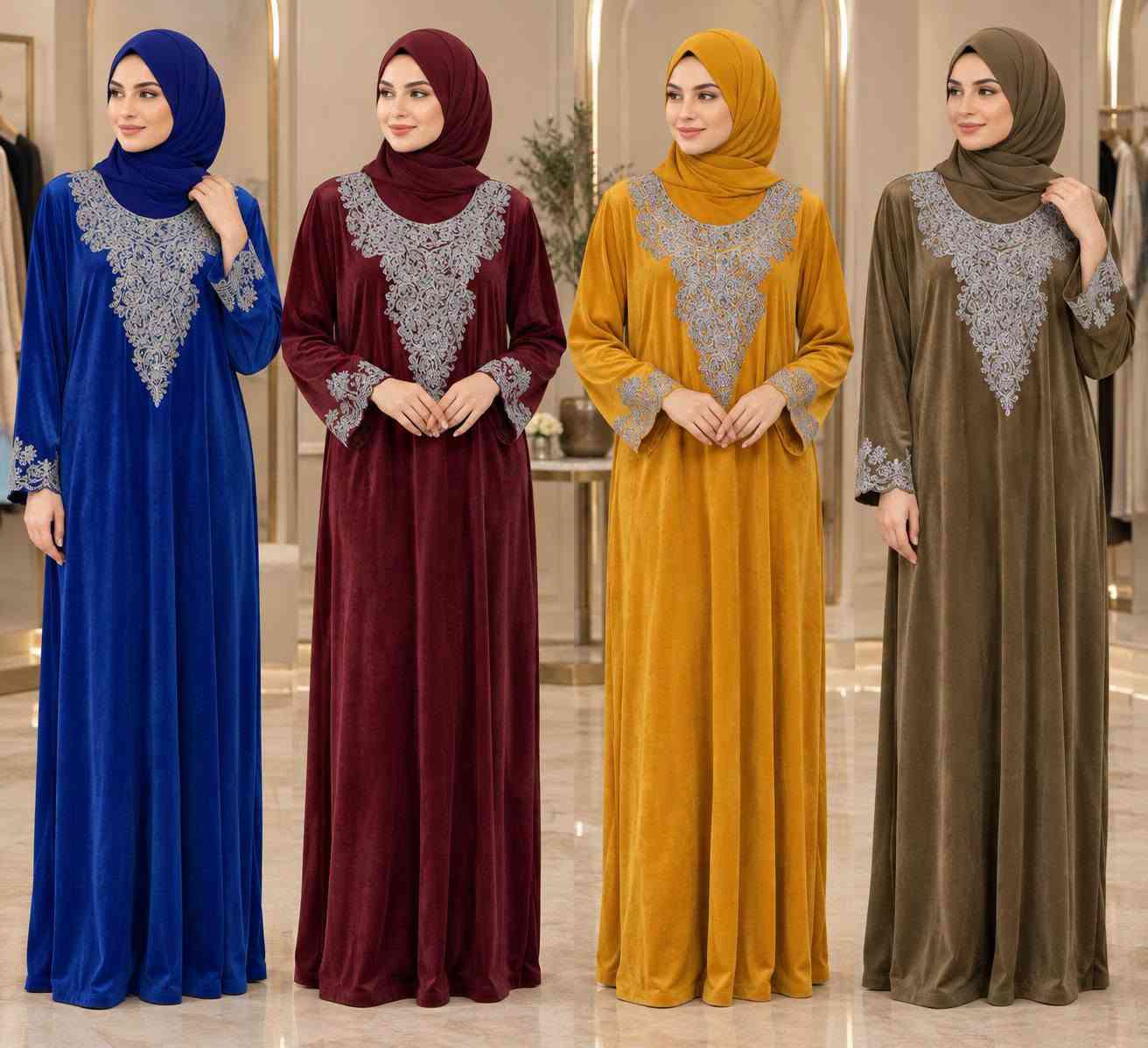 دشداشة نسائي • قديفة • L XL XXL