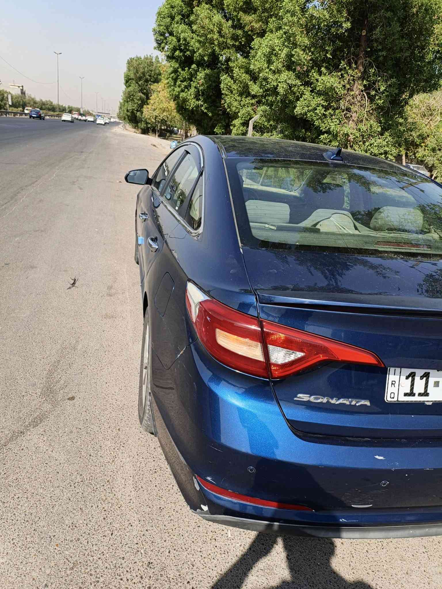 السلام عليكم
سوناتا للبيع موديل 2015
 رقم الدولي الجديد
 حادثها خفيف جدا هلال الجاملغ الخلفي مع رش الباب
 صدر جديد تبريد تايرات باتري
 مكينه مجفته
 جديد السعر 108
للاتصال بالرقم ***********
