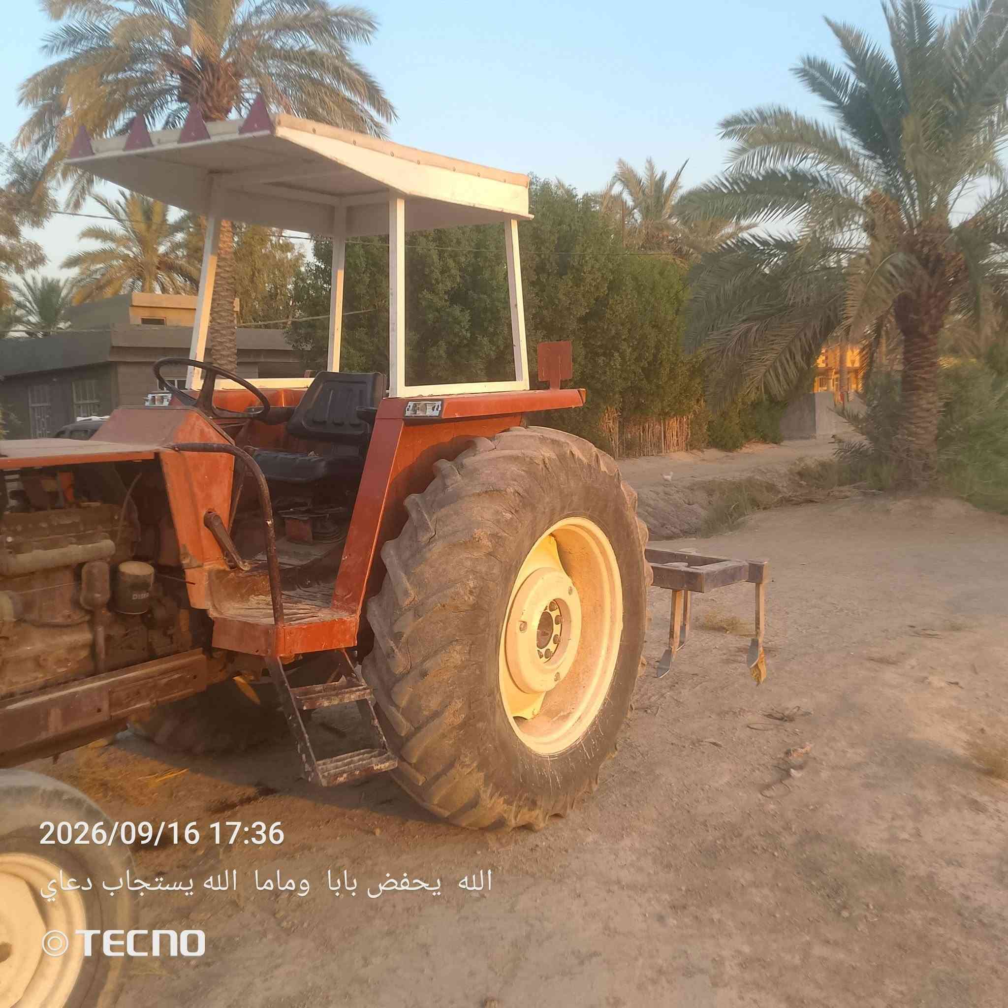 سلام عليكم مكينه فيات للبيع موديل 82حجم780 المكينه جاهزه للعمل عنوان بابل حله قرب شركت الرنا الستفسار ***********

نص مكتوب في الصور:
- 2026/09/16 17:37 الله يحفض بابا وماما الله يستجاب دعاي TECNO
- 2026/09/16 17:36
- الله يحفض بابا وماما الله يستجاب دعاي
- TECNO
- 2026/09/16 17:36 الله يحفض بابا وماما الله يستجاب دعاي TECNO
- 2026/09/16 17:35
- © TECNO