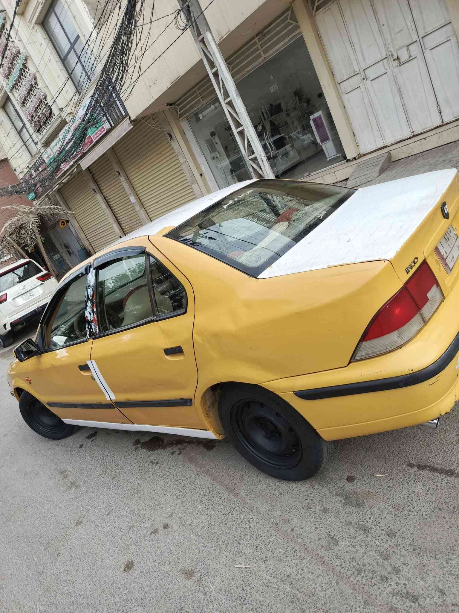 سمند ٢٠١١ • مكينه وكير مكفولة • صبغ خلفي