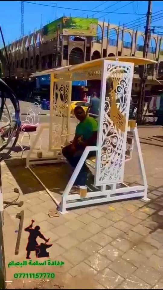 السلام عليكم
زبائنا الكرام
لدينا #مراجيح و زحليكه وميز طعام وسنادين  
صناعة محليه الاولى في بغداد عمل يدوي
باسعار مناسبة مع الضمان سنة تشمل العمل وصبغ بلاش 
المرجوحة الأكثر طلباً رجعتلكم بسعر جديد وألوان مختلفة!

والتوصيل بغداد المحافظات! 🚚💨

ليش تختار مرجوحتنا؟

🔹 خامات قوية ومتينة
🔹 تصاميم عصرية تناسب كل الأعمار
🔹 أسعار تنافسية وعروض خاصة لفترة

✔️ متانة وجودة عالية
✔️ تصميم أنيق ومريح
✔️ مثالية للكبار والأطفال
✔️ سهلة التركيب والاستخدام
✔️ تتحمل وزن لحد 300 كيلو
✔️ تحتوي على مظلة متحركة
موقع المعمل  بغداد البنوك تقاطع الفلسطيني
بهاء البصام : ***********
