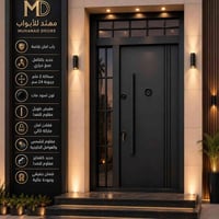 أبواب قاصة • حديد مجلفن • تكريت الزهور