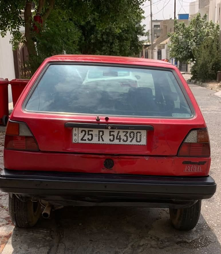 كولف موديل 89 حجم محرك 18 جيتا مرغوب رقم كركوك دولي لغايه30 بشرط تحويل بي كابون بانزين كير محرك بشرط لا صرف ولا بخار كاربائيات شغاله سقف سلايت ويل كروم سعر 21 بي مجال بسيط عنوان كركوك رقم ***********
