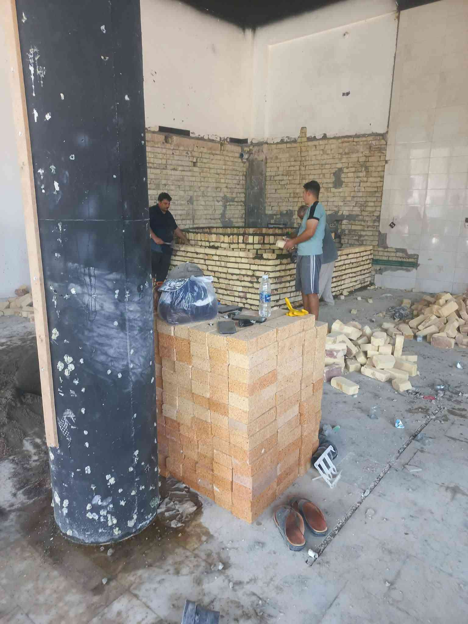 ابو علي النجفي لبناء الافران الصمون وافران البيتزا ***********

