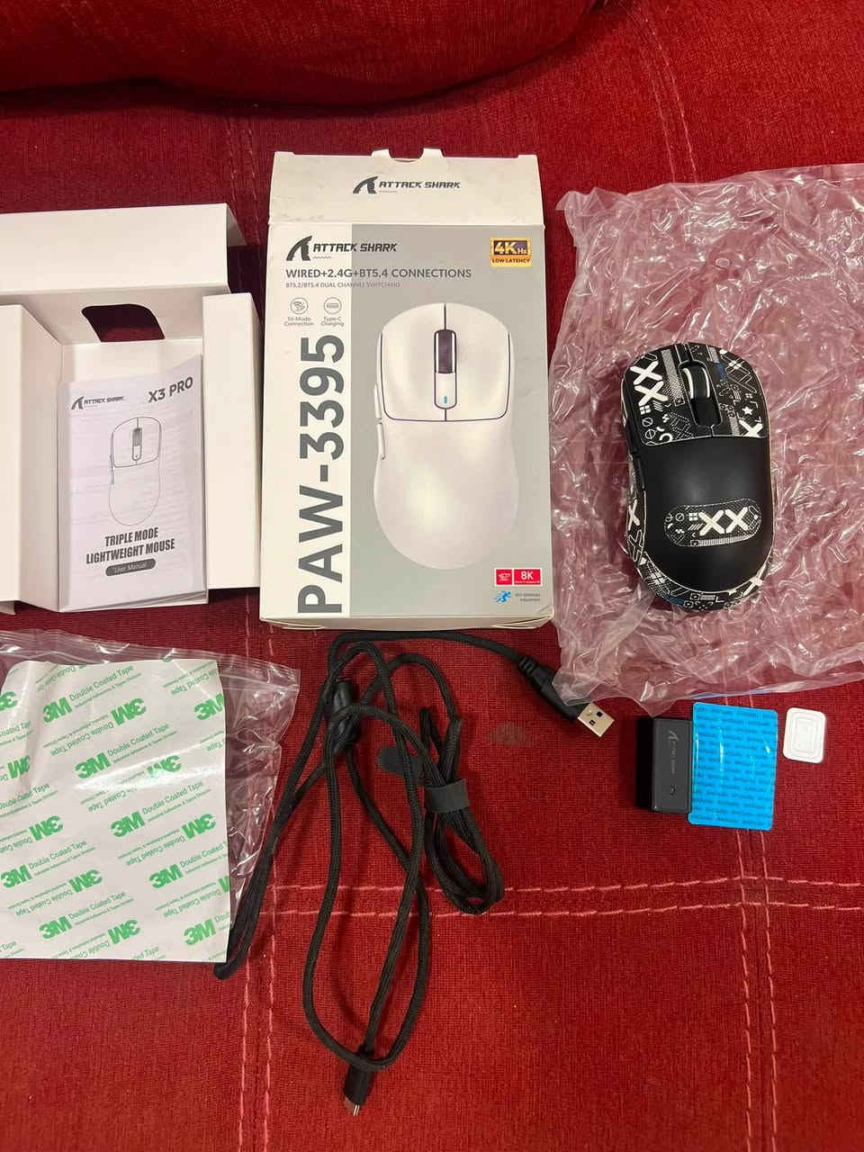 غراض pc للبيع مستعملات نضيفات جدا مجرد طورت السيت اب وماحتاجهن
سماعة steelseries Arctis 7 +
النظافة كدامكم والصور موجوده السعر
١٣٠ الف
_____
موس اتاك شارك Attack Shark X3 Pro
صور كدامكم والملحقات كامله للعلم هاي ملصقات عليه هو لونه الاساسي اسود
السعر ٥٠ الف
—————-
موس باد من لوجتكg640 صور كدامكم
السعر ٢٠ الف
—————
سبيكرات انفل من رد دراكون عدد ٢ كدامكم الكارتون والسبيكرات بحاله ممتازه
السعر ١٥ الف
______
كيبورد من ريد دراكون Redragon Traric Pro
60 %
صور والملحقات كدامكم
السعر ٣٠ الف
———
م/ كل الغراض عندي تصوير فديو الهن يشتغلن الي يحب وشراي ادزهن اله اذا تاخذهن كلهن اساهلك بالسعر مكاني بغداد الدورة واني اصلا منزل من كل شغله نص السعر الجديد اذا مو اكثر كل الغراض مضمونه وتفحص وتشيل هاتف ***********
