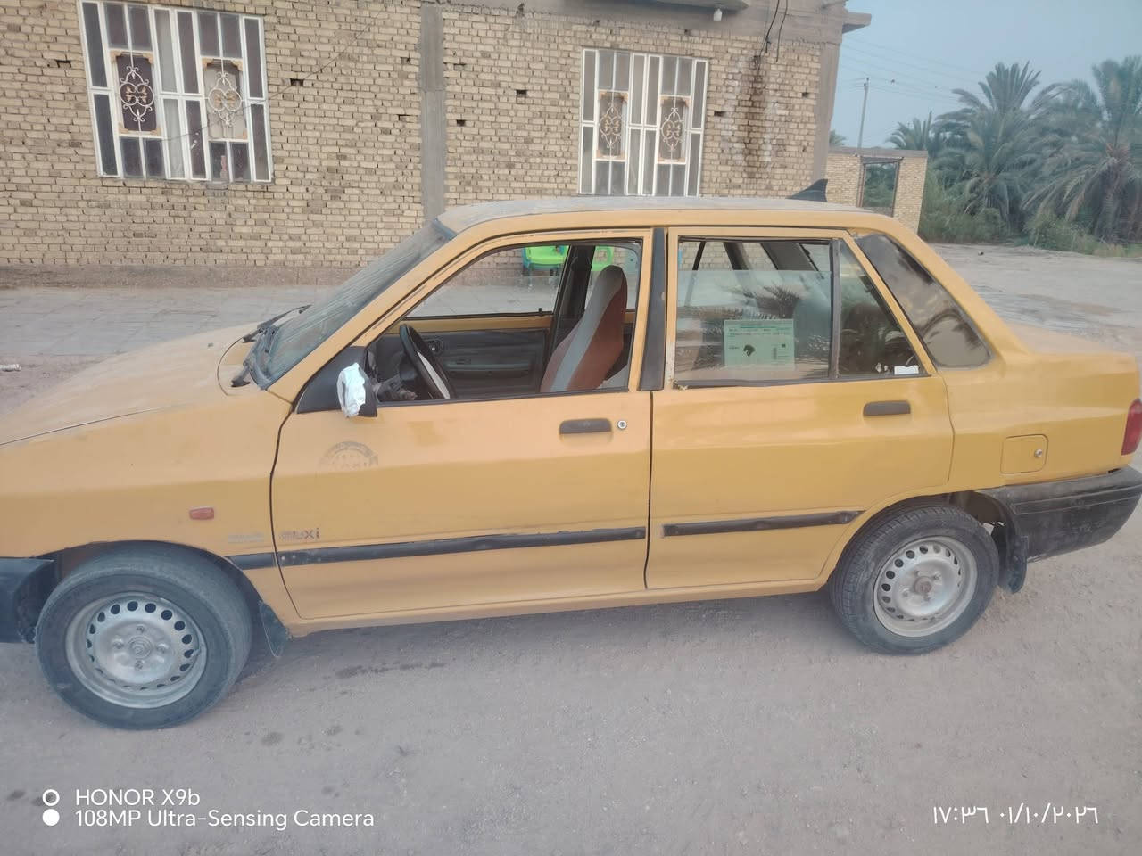2011 مثنئ باسمي مداور ثاني يوم  السياره مابيها نقص مكان السوير +9647870492351
سعر 18

نص مكتوب في الصور:
- HONOR X9b 108MPE Ultra-Sensing Camera 17:36 2024/01/01
- HONOR X9b
- 108MP Ultra-Sensing Camera
- ١٧:٣٦ ٠١/١٠/٢٠٢٦
- HONOR X9b 108MP Ultra-Sensing Camera 17:37 01/10/2026
- HONOR X9b 108MP Ultra-Sensing Camera 17:36 01/10/2026