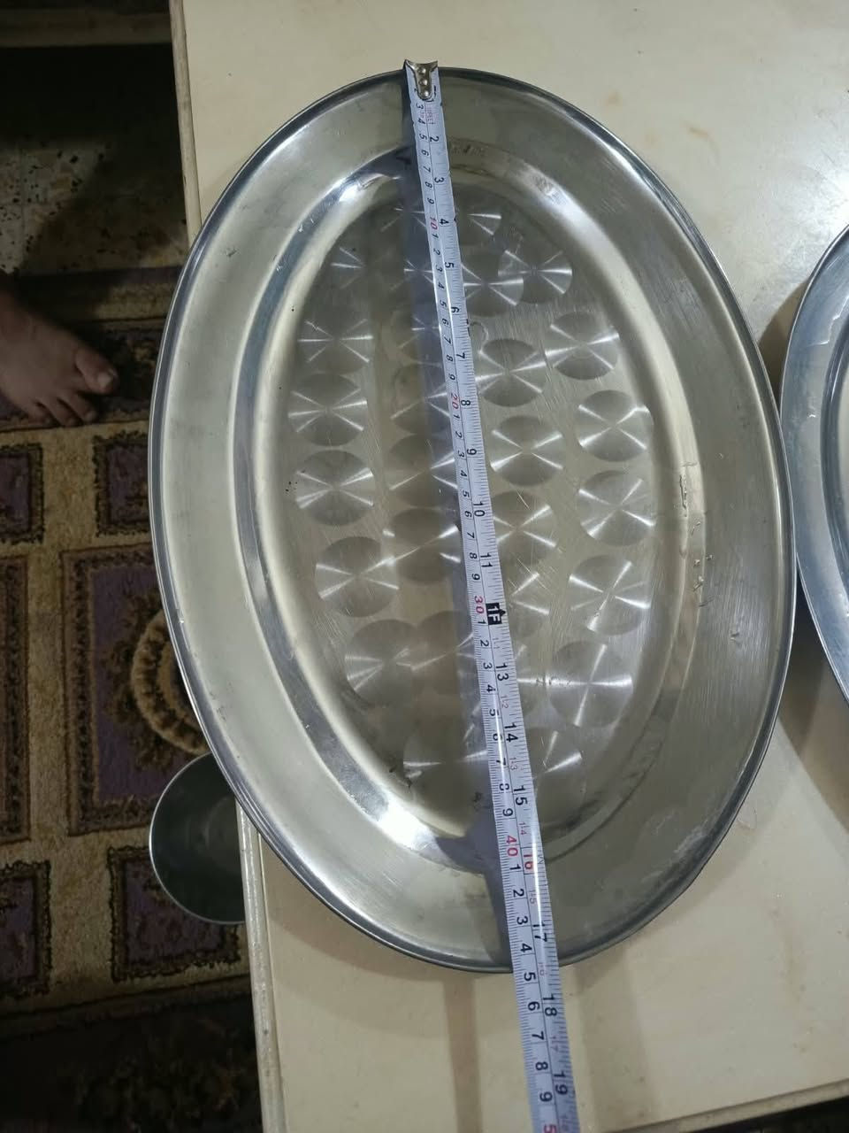 ماعون بلم للبيع قياسين قياس 40سم
75ماعون بلم وقياس 45سم  70ماعون بلم مكان بغداد الجديدة 
***********
