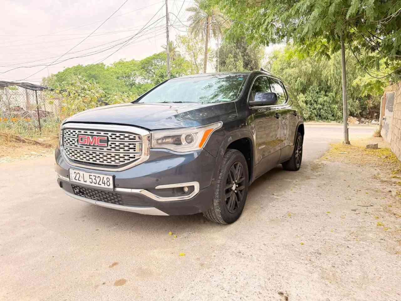 جمس اكاديا موديل 2019
مواصفات السيارة فول 1/1vip
رقم اربيل تحويل مباشر 
ضررها موضح بالصور 
وبيها بارد بسيط بالباب والصندوق 
 السعر 170$
ترهم بيع نقد وترهم مراوس حسب القناعة. 
عنوان السيارة ديالى بعقوبة 
للتواصل والاستفسار الرقم. ***********
ملاحظة غير متواجد ع الفيس
