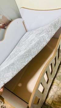سرير أطفال • دوشك وياه • خشب MDF