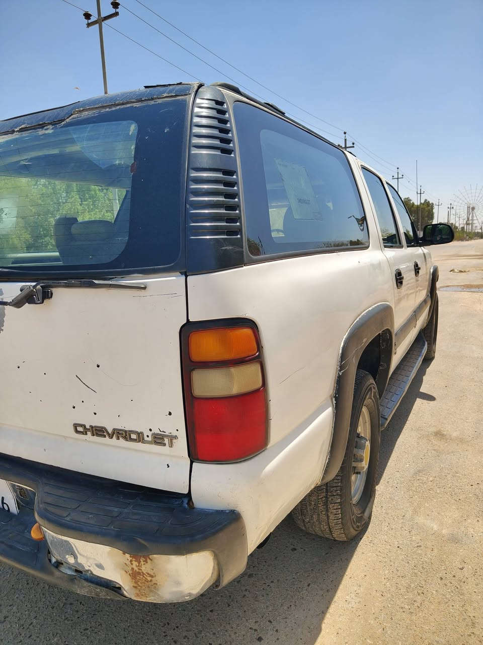 سلام عليكم
للبيع سوبربان تاهو موديل الفين مكينه 5300 كير 1000 اكسن طايف منضومت غاز 60 لتر بيهه غرفه في أي بي منفصل بأسمي سنويه لل 31 تسقط رقم ديالى دولي موجوده بالنجف السعر 85 وبيهه مجال حك الجيه لتواصل *********** غير متواجد ع الفيس
