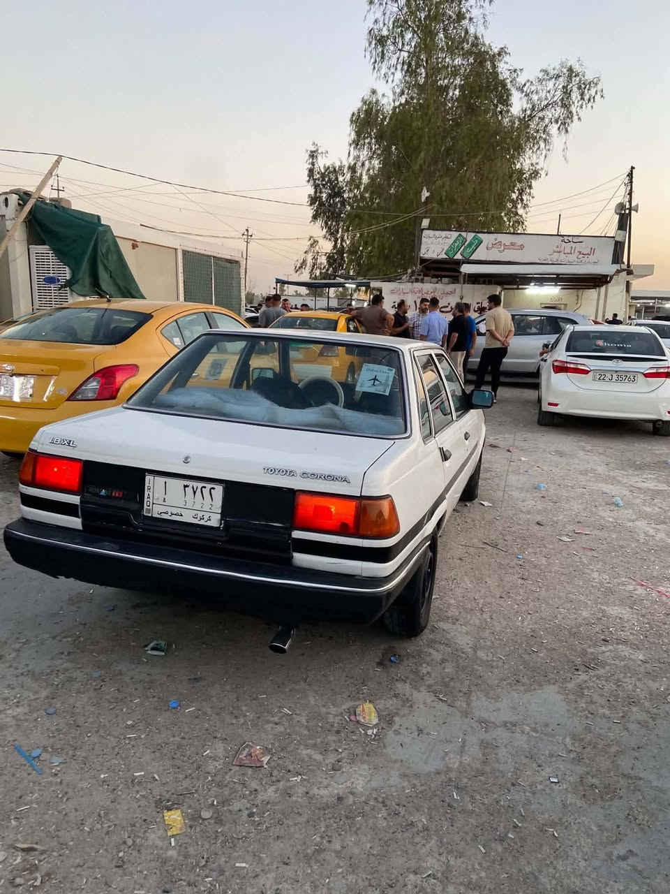 سلام عليكم للبيع تويوتا كروسيده موديل 1985
محرك كير كاميري ابو جف ابشرط سياره جاهزه
من كلشي كلش جديد سنويه جديد مشروع وطني 
كوبون بنزين موجود مكان كركوك شراي خابر سعر 28بيها مجال رقم موبايل ***********
