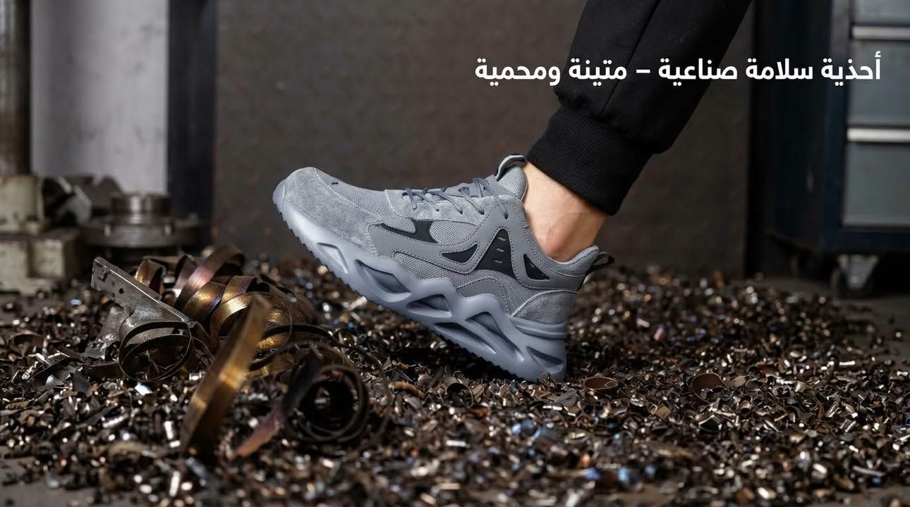 حذاء سلامة • مقاس ٤٣ • جديد