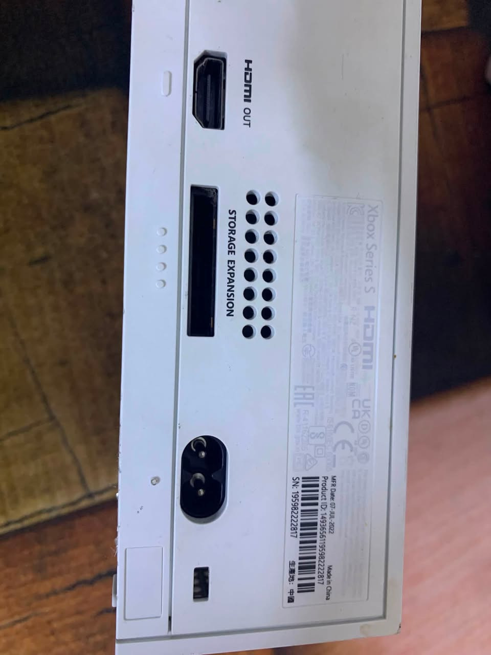 السلام عليكم 
Xbox s 
ذاكرة 512 جهاز لوك ستيكر نظيف 
مع بطارية للجوستك ليثيوم
مع كيبورد ميكانيكي حجم 60
مع ماوس اصلي سريع الاستجابة 
مع ماوس باد حجم متر
السعر 450 قفل
بغداد مدينة الصدر ***********
لايوجد توصيل
