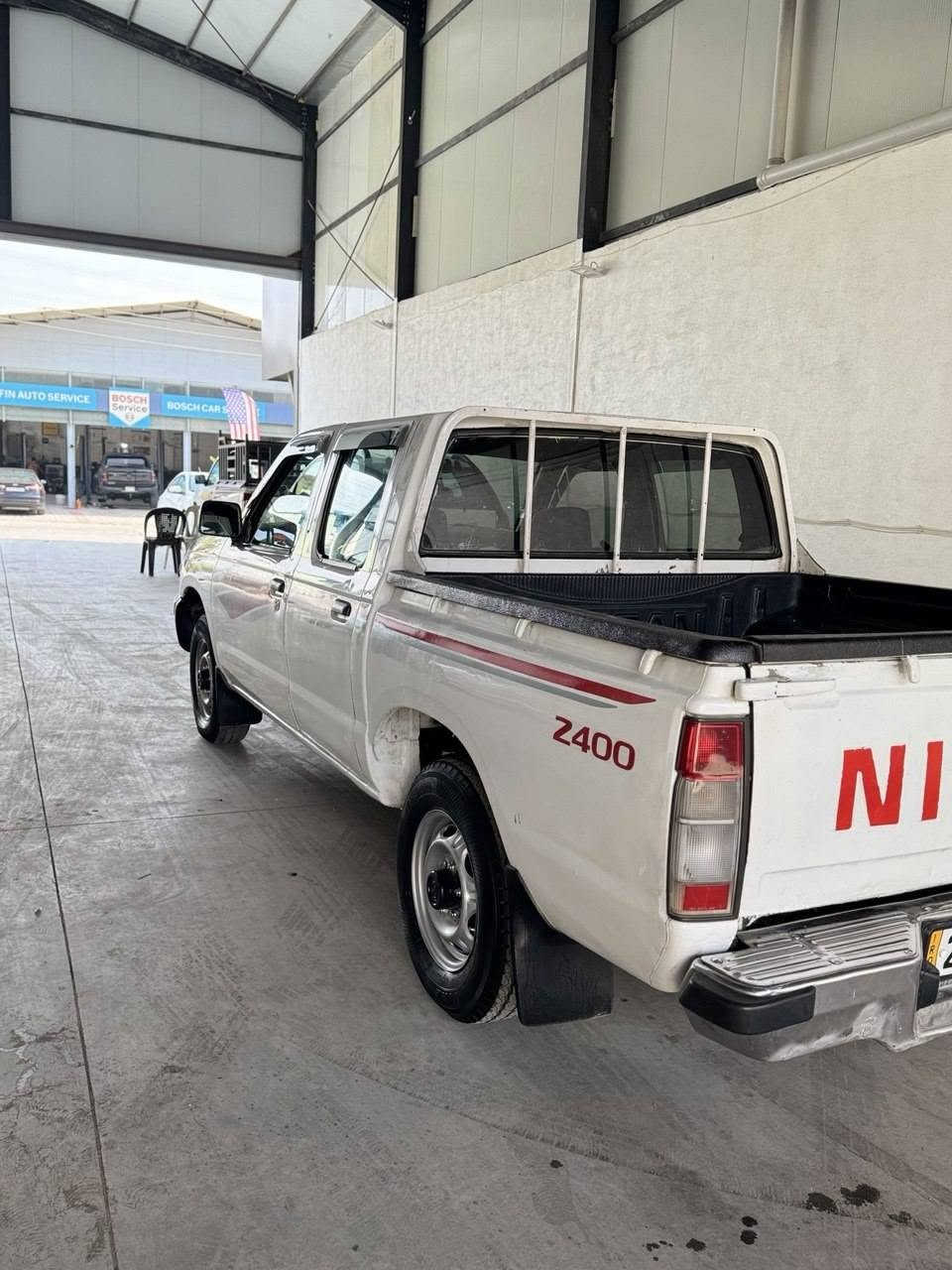 NISSAN 
نیسان پیکاب مۆدێل 2001 تەبرید و پاوەر
سەنەوی تازەیەتا 2031 هەزەو ڕەقەمیش
سەیارەکە بەس ماشاالله ی ئەوێت
گێڕ مەکینە تەقەوڕەقە تایە تەبرید هەموو گیانی بەشەرت
بێ لێدراو
نرخی 83گەڵاو معامەلە
*********** السليمانية, العراق
