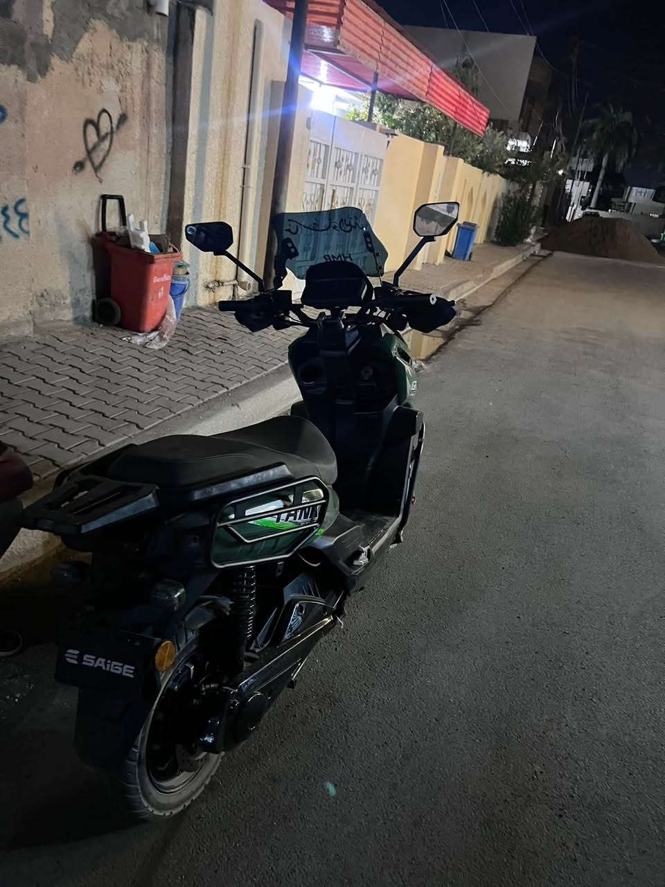 دراجه شحن أباتشي للبيع بطاريات مسطره السعر مليون وبي مجال للاستفسار *********** وبي واتساب 

ملاحضه // استخدام شخصي
