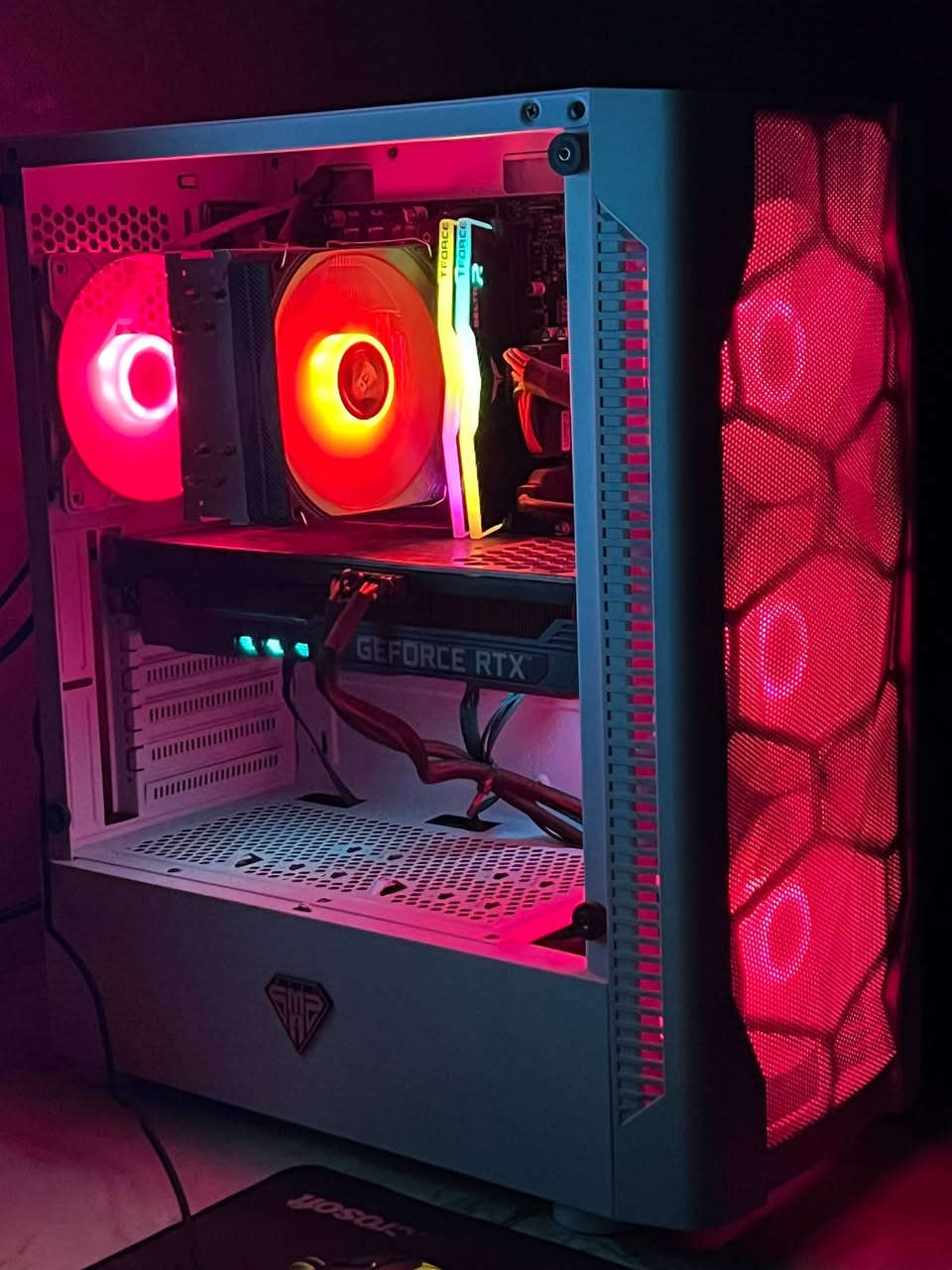 كرت RTX 3060 Ti • معالج i5-12400F • شاشة 24" 165Hz