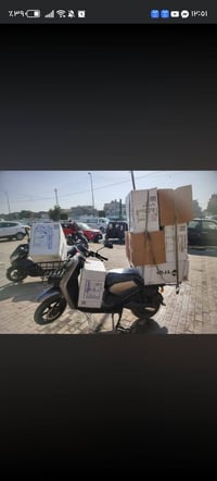 دراجة شحن • بطارية ليثيوم ٣٥أمبير • ١٤٠ كيلو