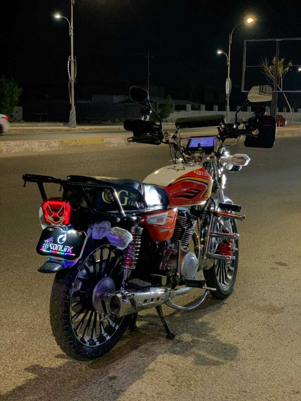 سلام عليكم أيراني للبيع موديل 25 محرك 200cc بل حقيقه احله من الصور نقص برغي مابي بعده
جديد كل نقص مابي هورنات وفتالات بي الموطور مصروف عليه هواي هورن بوش سعره 35 مكاني تأميم ورقه منفيس ويا. ***********
