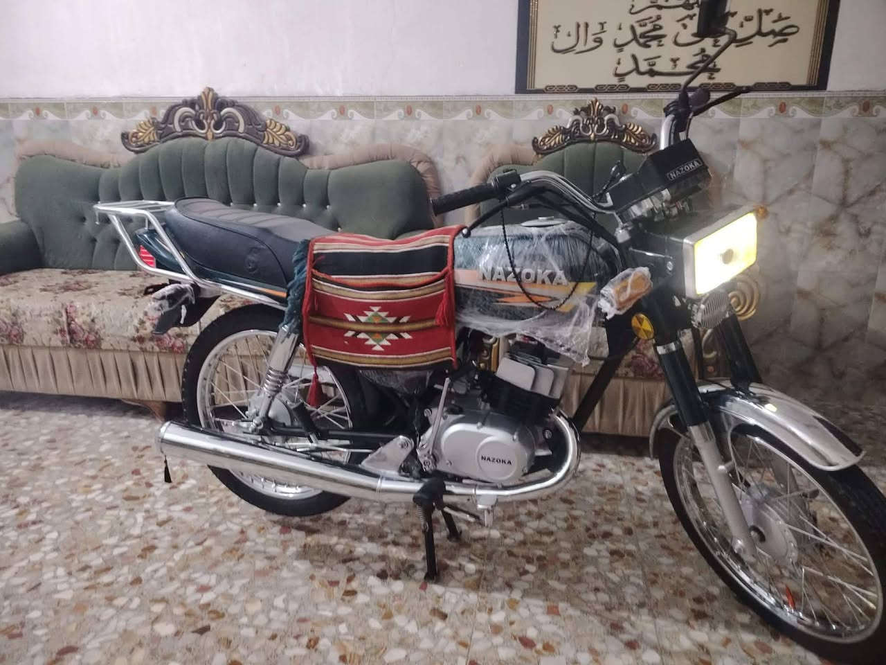 السلام عليكم موطور ساسوكي 
للمروسه اب اربعه كير او دايون
المكان كربله طويريج ***********
