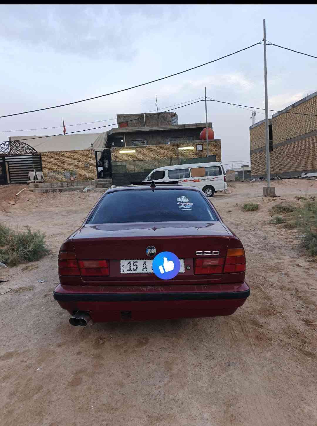 بي إم دبليو • ١٩٩١ • تايرات جدد
