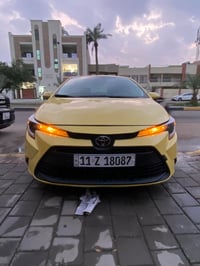 كورلا موديل ٢٠٢٤  بانزين وارد امريكي مرقم بغداد خصوصي  الون ليموني جاه...