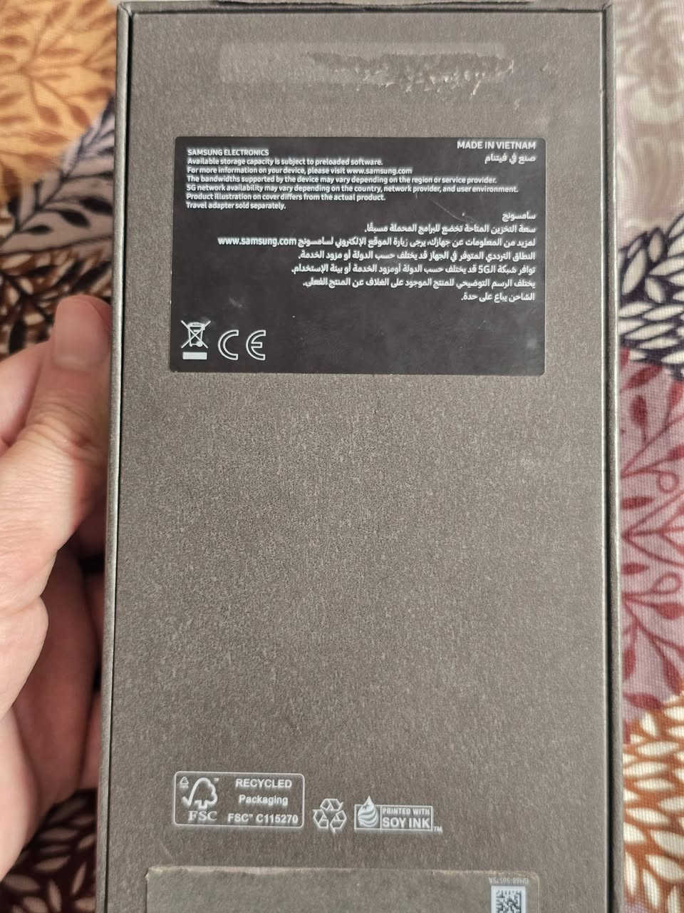 S25 الترا
السلام عليكم اخوان گلكسي s25 الترا
اخو الجديد تاخذه تعتبر نفسك،ماخذ جهاز بالكارتون حتى لزگة الشاشه،بعدها بلزگتها مامستعمل شهر ولا غلطة بعده بالضمان مالته عندي ضرف واحتاجيت ابيعه
سعره ١١٠٠ ورجاءا ابو المليون لا تعلق فدوة اروحلك 
مكاني بغداد الشعب 
***********

