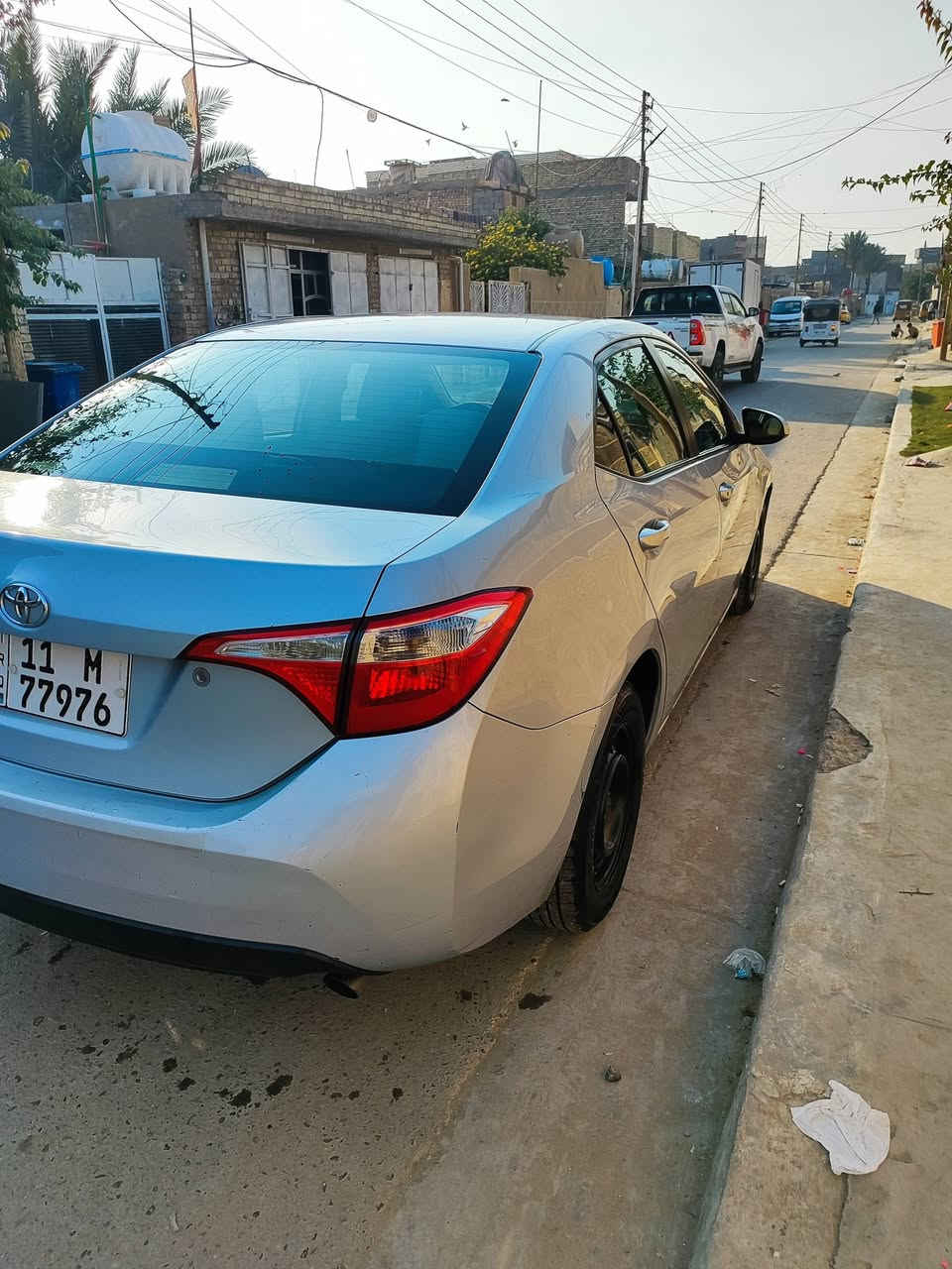 السلام وعليكم كورلا موديل 14 وارد امريكي حادثها بل منشور  السياره بيها تنقيص دهن بس ماتبخر ماعرف ليش سياره بسمي  السعر 98 العنوان بغداد  الاستفسار ***********
