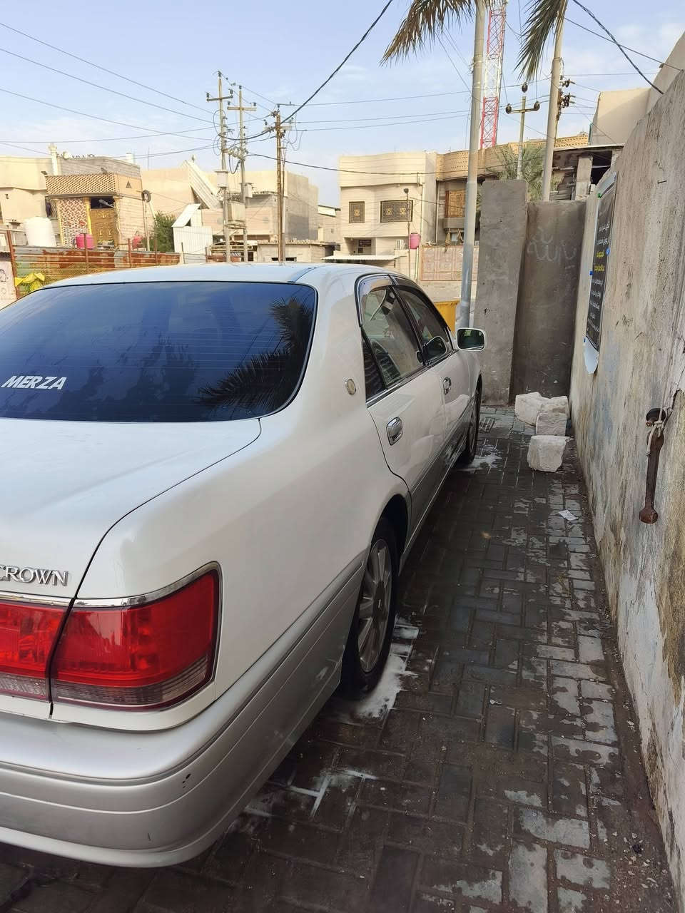السلام عليكم جنون ملكه طك كارتون
2003 تسجيل جديد رقم بصره تحويل ثاني يوم 

سياره جديده حيل ويل نجمه خضراوي بلون سياره 

ماشيه 78الف 4دكم فول عده فتحا 

كفاله عامه عراق ويابان
 

سعر 166وبيه مجال حك جيه عنوان

 بصره قبله

رقم الهاتف ***********
