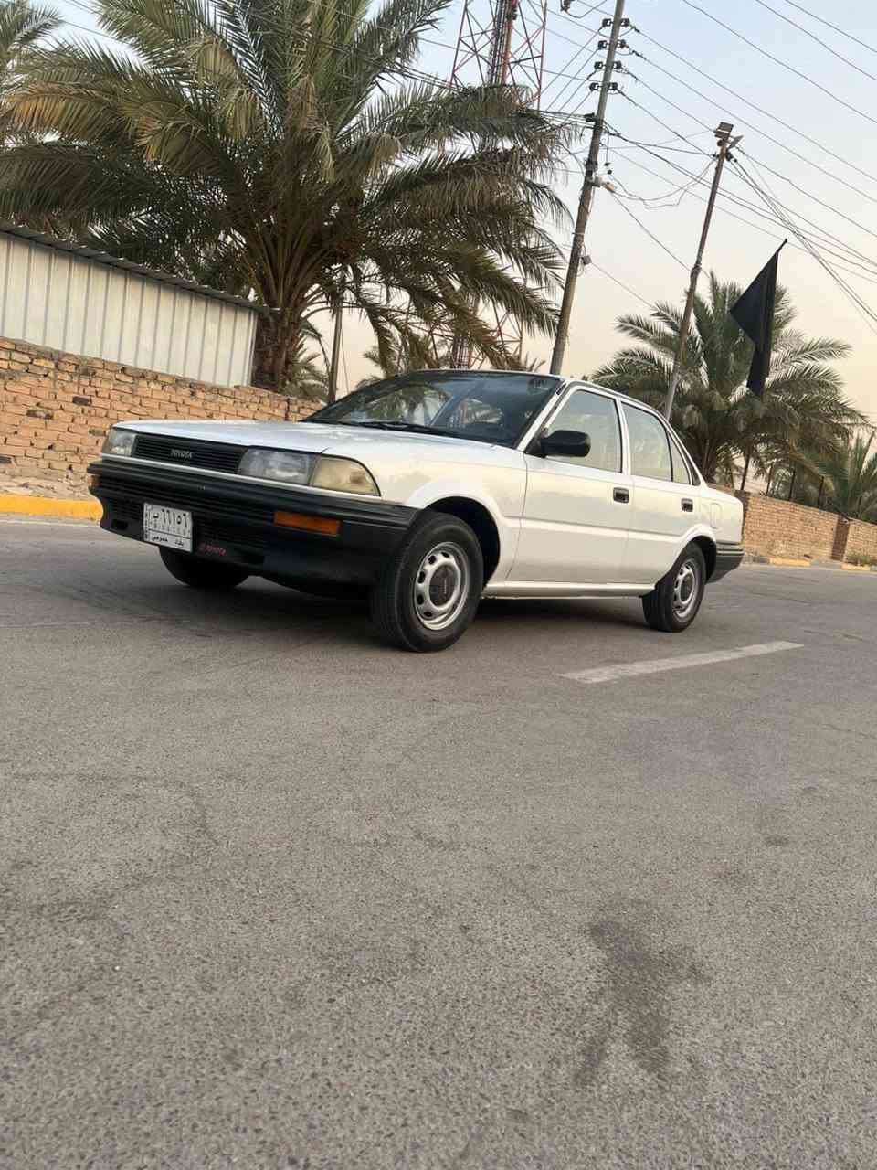 السلام عليكم كورلا موديل 1990
السيارة جاهزه من كلشي
تبريد تدفئه شغال 
السيارة مكفوله من ي حادث 
مكاني بابل حله مركز 
السعر 85وبيه مجال 
للإستفسار ***********
***********
