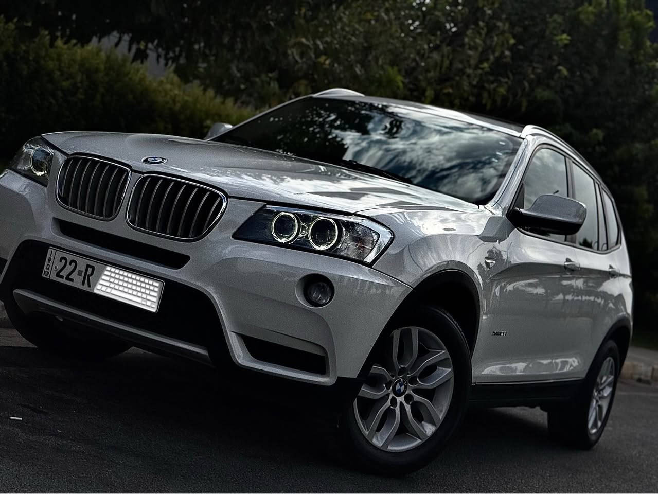 BMW X3 شركه عروش
2014
فول فول مواصفات دواخل كريمي بصمه بانوراما لايتات عدسه اوتوستوب رادار ٣٦٥ 
صبغ فقط بابين مصبوغ  بدون حادث بدون دواخل بدون ارباك
مكان سياره اربيل
واتساب / *********** 
سعر 125$ و مجال بصيط أربيل, العراق

نص مكتوب في الصور:
- واتساب ***********