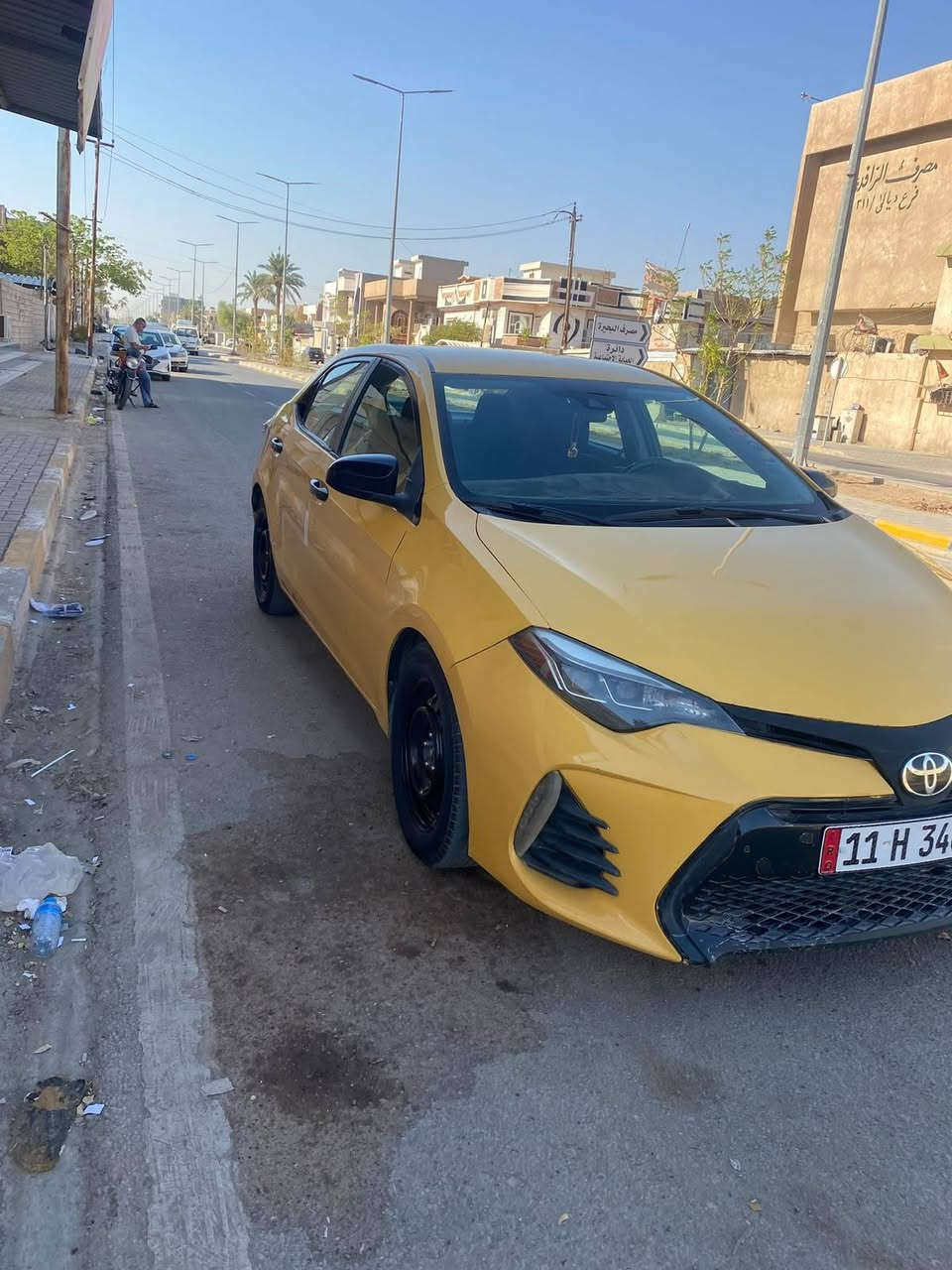 للبيع كورلا موديل 19 LE ضرر قطعتين مكان السيارة بعقوبة السعر 135$
***********
