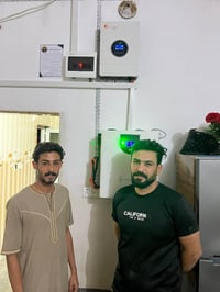 الحلوة • طاقة شمسية • إنفرتر ٤ كيلو