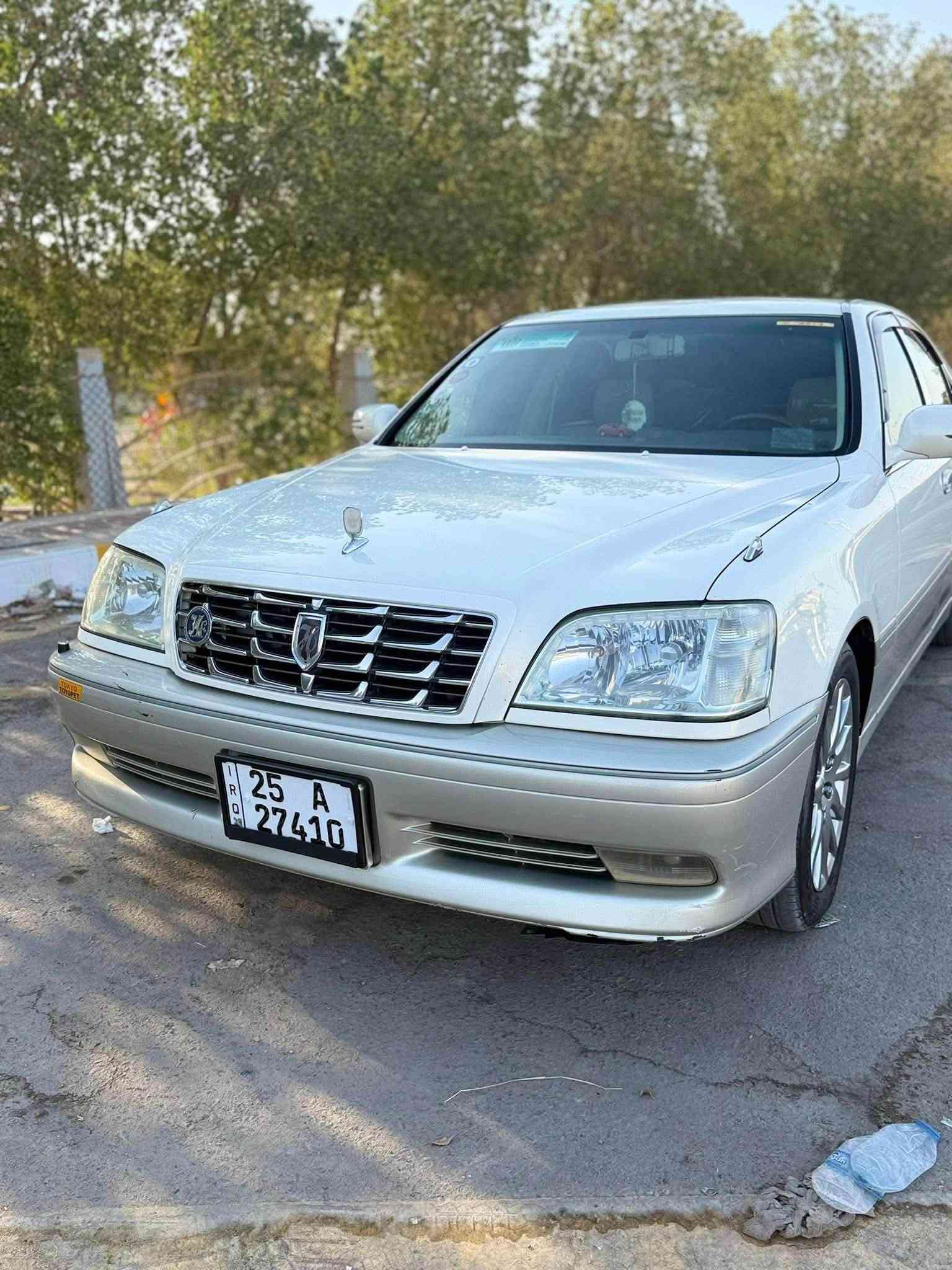 ملكه 2002 بسمي رقم دولي امداور بنفس اليوم بأي محافضه سياره جاهزه ما ناقصها برغي
حداديه توني نافضها من الطول للطول 
كفاله عامه من الكص ولصبغ  ولاتبديل ولعيب الشرعي 
اكرستال خضراويه محزم 
4 دكم فول عدا الفتحه 
مكينه D4 الكبير 
ثلاجه 
برده خلفيه 
مرايات شفط سيف الأمام علي وي السويج 
تحكم كشنات كهربائي امامي خلفي 
تبريد خلفي 
تخم تاير كامو الكوري سعره 500 الف 
وياله ماجسته سعر 4 ورقات 
اريل  خلفي امامي 
مغلفه نانو سيراميك حمام غرفه بوليش 
تخم بلكات توني مبدللها 
تخم مجاور توني مبدللها 
شباج اثنا 
لايتات زنون 
ماشيه السياره 190 قابل للزياده 
سياره قرار 48 اصل ب2018 مرقمها بيدي لا معقب ولاشي راعيها الأصل انه 
سياره اكثر من ما تتوقع جديده 
السعر 140 
مكاني ناصريه حي سومر 
موبايل ***********

