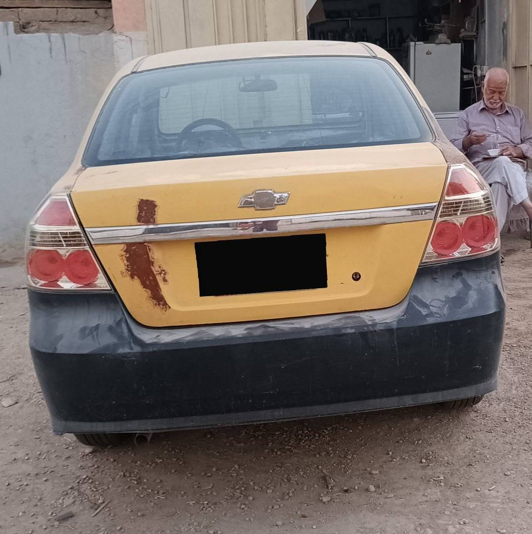 افيو 2007 امريكي 
‏رقم كربلاء انكليزي مصفر من غرامات وهيئه
‏محرك 1600 مسكر مكفول من التنقيص والتبخير
‏كير اوتوماتيك مكفول جديد مال كصه
دهن كير اصلي 
‏كهربائيات راجعه بلادي 
‏تخم تايرات خط ابيض جديد
‏السياره كلها مسمكره جاهزه للصبغ
‏بكلايتات جديد
‏ماصدات جديد
‏دعاميات جديد
‏ستيرن جديد
‏راديتر جديد مال كصه 
‏ماء زيتي اخضر 
‏جوينات جدد 
‏غرفتها جديد ومغلفه ومخزونه
‏السياره نقصها صبغ يكلف 400
‏وحداديه تكلف 150 
‏امانة الله السياره تعبان بتعميرها 
‏سعرها 35 وبيها مجال للطيبين 
‏والشراي ما اقصر ويا
بي واتساب
‏***********
