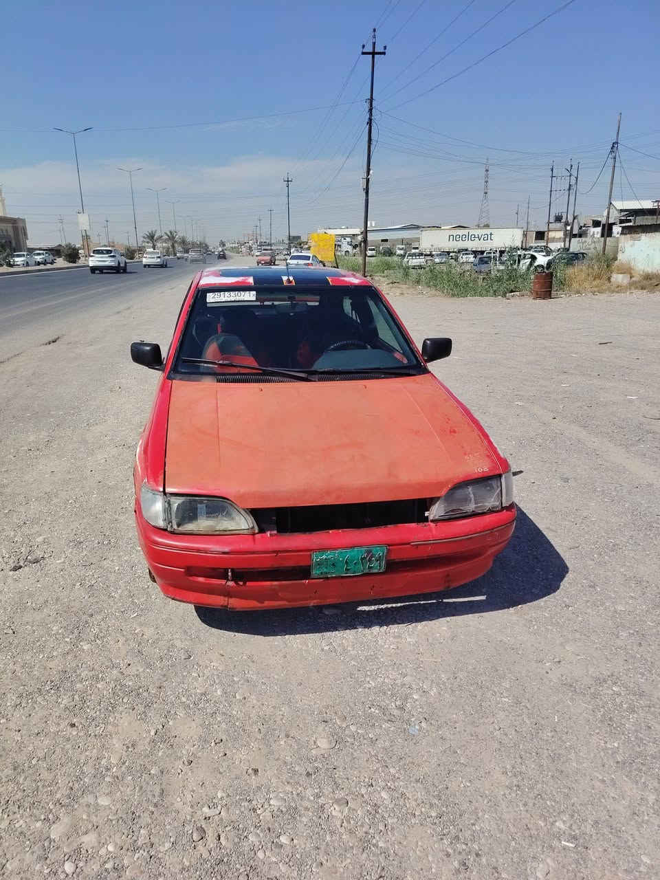السلام عليكم بالبيع سياره فورد تكباب سبورت موديل 92 سنويه اخضر سياره بدون ضرر بدون صبغ سياره مكينه  كيرشرط ماكينه صغير طبق ابيض مرهوق سياره كفاله عامه جاهزه مجهزه السعر 9 
وبي مجال ***********
***********
