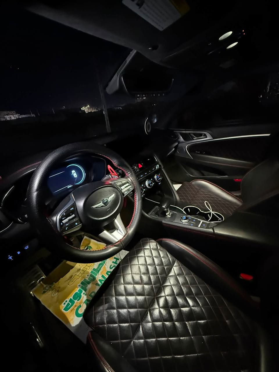 GENESIS G70 2023

‎‏‎ المحرك / V6 3.3cc twin turbo

‎ماشیة (82,000 کم) 

‎السياره مرقم ديالى مشروع وطني  بأسمي 
‎حادث امامي خفيف ايرباك راجع سستم كامل 

والغاء الحادث من البرمجة(راجع بلادي)

فول مواصفات بریستج اعلى فئة 

‎‏‎  فتحة سقف (بانوراما) 

‎:- بصمة

‎‏‎:- تشغيل عن بعد
‎‏‎:- كشنات ميموري سيت

‎‏‎:-كشنات تدفئة تبريد 
‎‏‎:- ستيرن كهرباء  + هيتر

‎‏‎:- 5 وضعيات قيادة ( Eco - Comfort - Sport - Sport 

‎‏plus - Custom )

‎ -: گزوز رياضي بلاد الصو

‎‏‎‏:- Auto Hold

‎‏‎:- شحن وايرليس

‎‏‎:- سستم سماعات (Lexicon )

‎‏‎:- داتاشو
‎‏داخل اسود واحمر جلد بقلاوة 
‎‏‎:- سقف كنتارا (شامو
‎‏‎:- كاميرات جانبية تشتغل مع الاشارة داخل العداد
‎‏‎:- شاشة كبيره

‎‏‎:- كيجات ديجيتال

‎‏‎:- رادارات امامي وخلفي وجانبي

‎‏‎:- ٦ كاميرات٣٦٠  درجة 
‎‏‎:- حساسات امامي وخلفي

‎‏‎:- نظام تحديد المسار 
‎‏‎:- دسكات بريمبو بلاد 
‎‏‎:-مري شفط +اشارة +تعتيم الضوء 
‎‏‎:- لايت LED امامي خلفي 
‎‏‎:-دخول ذكي مع انارة ترحيب
‎‏‎:-قيادة ذاتية  

‎‏‎:-تحديد مسار+مثبت سرعه  

‎:. تحذير فتح الباب اذا كان احد بجانب السياره 

‎:. قطعتين تبريد 

‎:. كشن السائق حضن على مود sport + sport plus 

‎:. فور ويل (AWD)

‎:. ماسحات اوتو تتحسس المطر 

‎:. ترحيب علامه Genesis 

‎:. نقطه عمياء
‎:. شفتات ستيرن
‎:. هيتر بل مري 

‎الاتصال على الرقم/   ***********
⛔️السعر 230  وبيها مجال
