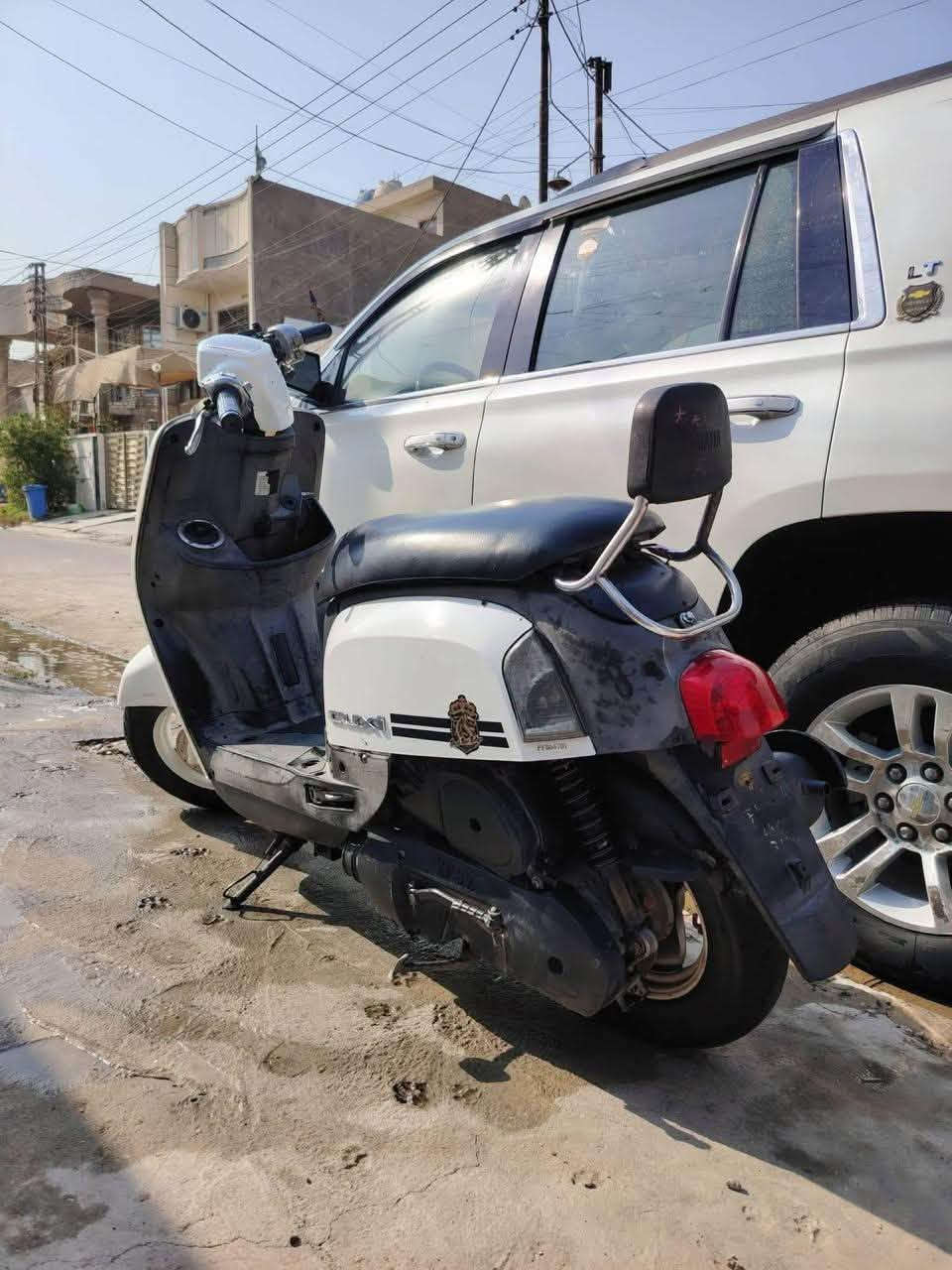 ماكس بوليس
دراجه يرادله ادامه كلجات فقط متروكه
الباقي مكفول 

السعر 650 ومجال بسيط 

مكاني مدينة الصدر قطاع 55
الشراي يتصل او واتساب

***********
