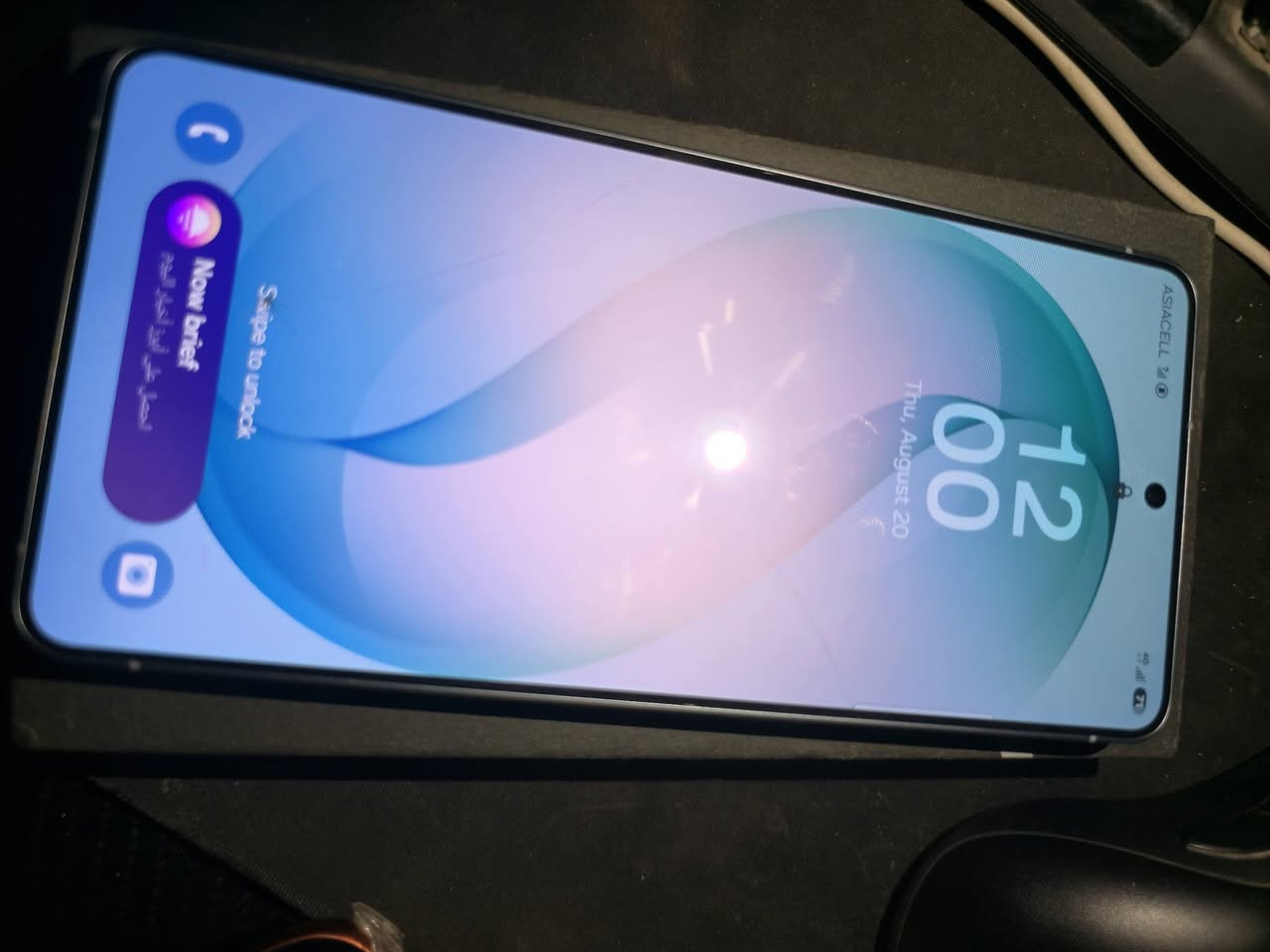Samsung Galaxy S26 Ultra | 256GB | سمائي ☁️
📍 بغداد - البياع
الحالة: الجهاز شغال بالكامل (شاشة، كاميرات، بطارية، وقلم).
النظام: محدث لأحدث إصدار حالياً.
الشبكة: نسخة عالمية، مفتوح تخطي على جميع الشبكات (شريحة عادية SIM + شريحة إلكترونية eSIM) والجهتان تعملان بشكل طبيعي.
البودي: يوجد ضربة بالزجاج الخارجي فقط، والشاشة سليمة.
📦 الملحقات: كرتونة + كتالوك + قلم (بدون كيبل).
💰 السعر: 975 ألف (قفل من الأخير)
📱 للتواصل (واتساب فقط): ***********
(الرجاء عدم الاتصال للتفاوض)
