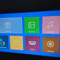 بروجكتر ميني • HDMI+USB • ربط موبايل