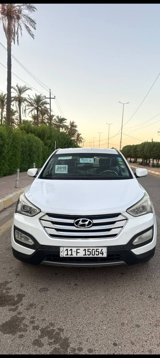 السلام عليكم لبيع سنتافي موديل 2015 وارد أمريكي حادثه بنيد ابدل بدون دواخل الباقي كفالة محرك كير تبريد حداديه تخم تايرات جاهزه لخير مال جناي ماشيه 140حقيقي محرك 2400 كفاله كير وتبريد رقمه بغداد مشروع وطني سنويه جديده رقم جديد السعر 122 الشراي يتصل ***********مكاني ميسان  العماره
