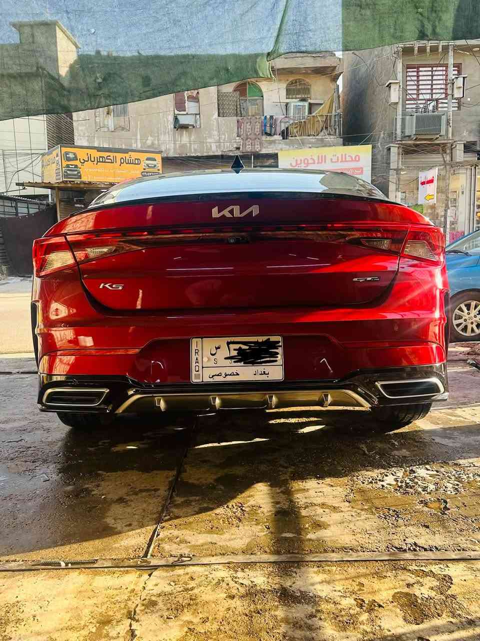 سلام عليكم
جي تي لاين KIA K5  
بيع او مراوس
وارد امريكي فقط البنيد بدون ايرباك بدون لغد بدون شاصي حته الراديترات بلاد
 موديل 2022
مواصفات فووول
ماشيه ١٠٠ ميل
--(بانوراما)
_محرك 1600 تيربو 
_بصمه تشغيل +بصمة ابواب
ــ 4 انضمة قيادة
_ شاشه كبيره
_تشغيل عن بعد
_لايت زينون ٣ عدسات
ــ لد نهاري
_ ترحيب عند الاقتراب
ــ قيادة ذاتية
_تحديد المسار
_النقطه العمياء
_رادار امامي جانبي خلفي
ــ توقف ذاتي
_فول تحكم ستيرن
ــ ستيرن رياضي حرف D
_كامره خلفيه دواره
_ شاشه كبيرة وايضا تدعم GPS
_كشنات جلد GT line
ــ كشن السائق كهربائي
_سايد بريك دكمة
ــ اوتو هولد
_اشاير بلمري الجانبيه
_بانوراما
معوقين باقيله سنه وتصير حره
عنوان السياره بغداد البياع
للاستفسار***********
