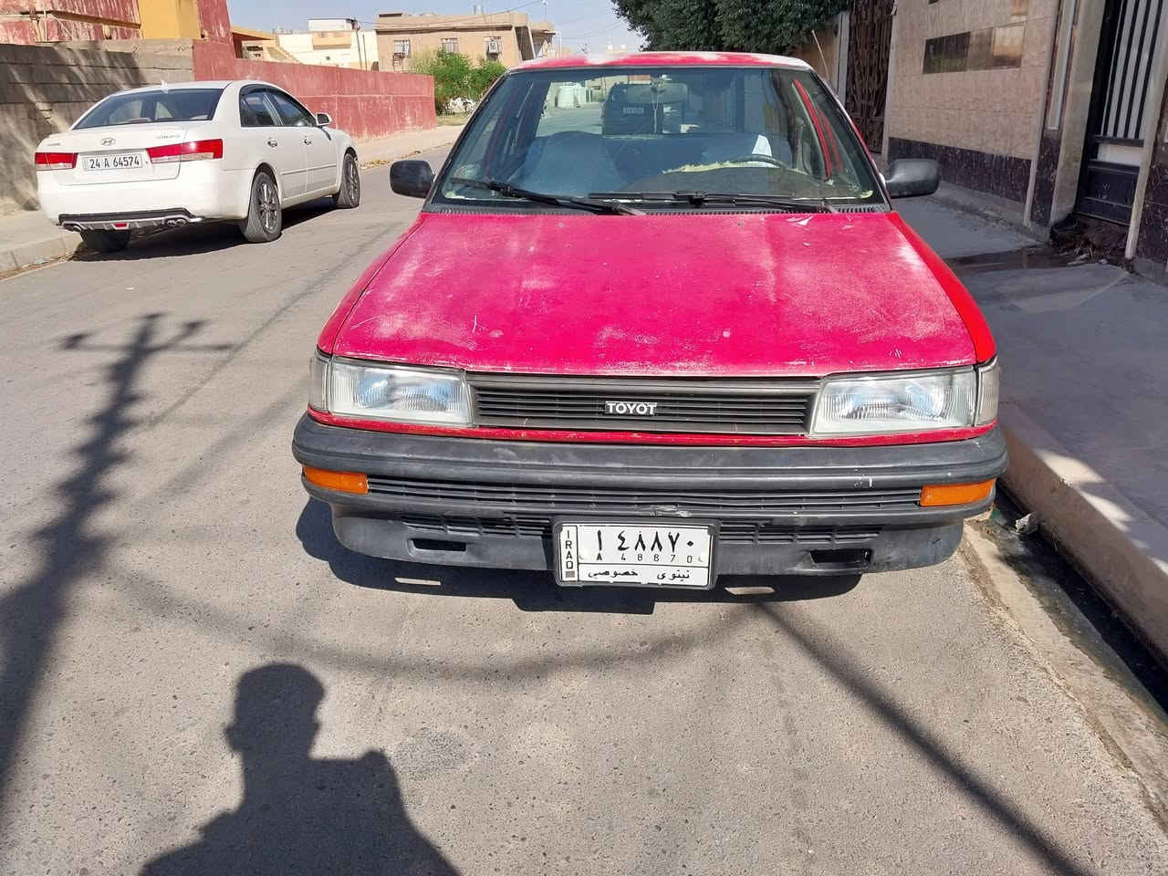 سلام عليكم.  السعر 45 ورقه 
كورلا موديل 90 يسار اصلي (ما محور) 
تبريد شغال كير اوتوماتيك
سياره لا ضربه لا صبغ لا معجون بلاديه 
محرك كير شرط 
صدر امامي خلفي جديد جام امامي جديد 
كهربائيات كلها شغاله
سياره بلاديه وجاهزه الف دينار ما يعوزها 
سنويه تنتهي 2027/11
شرط التحويل فقط 
وبيع نقد لا مراوسه ولا اقساط
عنوان موصل برطله 
***********/***********
