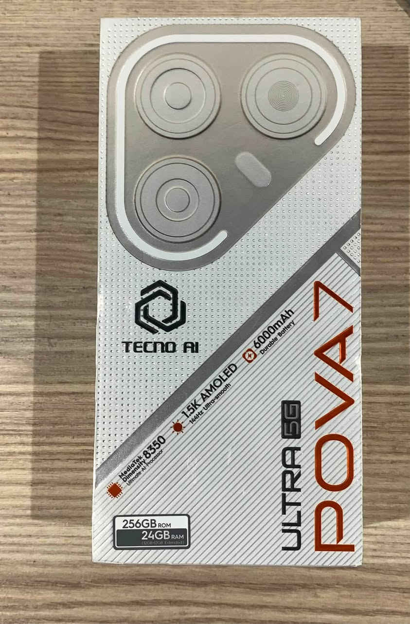 Tecno pova 7 ultra 5g

جهاز اخو الجديد للبيع. داخل ضمان شركة الجبال
المواصفات
الذاكرة : 256
الرام : 24
الكامرة الخلفية : 108MP
الكامرة الامامية : 13MP
البطارية : 6000mAh، مع شاحن 70W اصلي
يدعم الشحن اللاسلكي 30W
المعالج : MediaTek Dimensity 8350 
السماعات : استريو
ليد خلفي 
الشاشة : 144H, 1.5k AMOLED

مع الملحقات الاصلية كاملة ( كارتون وشاحنة )

وكفر اصلي ويا الجهاز وكفر هدية 
العنوان : موصل
التواصل واتساب فقط ***********
السعر : 400 الف دينار عراقي
او مراوس مع ايفون 13 عادي
