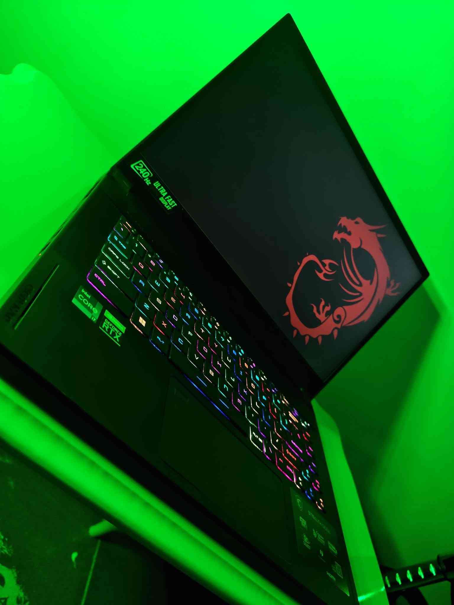 🔥 MSI Stealth GS66 – وحوش الأداء، الألعاب، والتصميم الاحترافي! 🔥
💻 المواصفات التقنية:

​🧠 المعالج (CPU): Intel® Core™ i7-12700H (الجيل الثاني عشر، 14 نواة، سرعة تصل إلى 4.70 GHz لأداء خارق)

​🎮 كرت الشاشة (GPU): NVIDIA® GeForce RTX™ 3070 Ti (بسعة 8GB GDDR6، أداء جبار للألعاب الثقيلة وبرامج المونتاج)

​⚡ الرام (RAM): 16GB DDR5 (سرعة فائقة جداً لتعدد المهام بسلاسة تامة)

​💾 التخزين (Storage): 512GB NVMe PCIe SSD (سرعة فائقة في الإقلاع ونقل الملفات)

​🖥️ الشاشة (Display): 15.6 بوصة FHD (1920 × 1080) IPS-Level بتردد خيالي 240Hz (سلاسة مطلقة وحركة فائقة النعومة في الألعاب) 

​⌨️ الكيبورد: Per-Key RGB Gaming Keyboard من SteelSeries (إضاءة مخصصة لكل مفتاح)

​🛠️ التصميم الهيكل: هيكل معدني أنيق ومتين من الألومنيوم الخفيف

​✨ حالة الجهاز: جهاز بحالة الزيروو نظيف جداً وبحالة ممتازة (بەکارهاتووی خاوێن و بێ کێشە) مناسب للألعاب القوية والمونتاج والهندسة.

​📞 للتواصل (واتساب أو اتصال): ***********

📍 العنوان: كركوك – بنجا علي (کەرکوک – پەنجا عەلی)

🏢 شركة خوبيب للابتوبات (Laptop Khubaib
