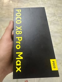 بوكو x8 برو ماكس • ٥١٢/١٢ • بطارية ٨٥٠٠
