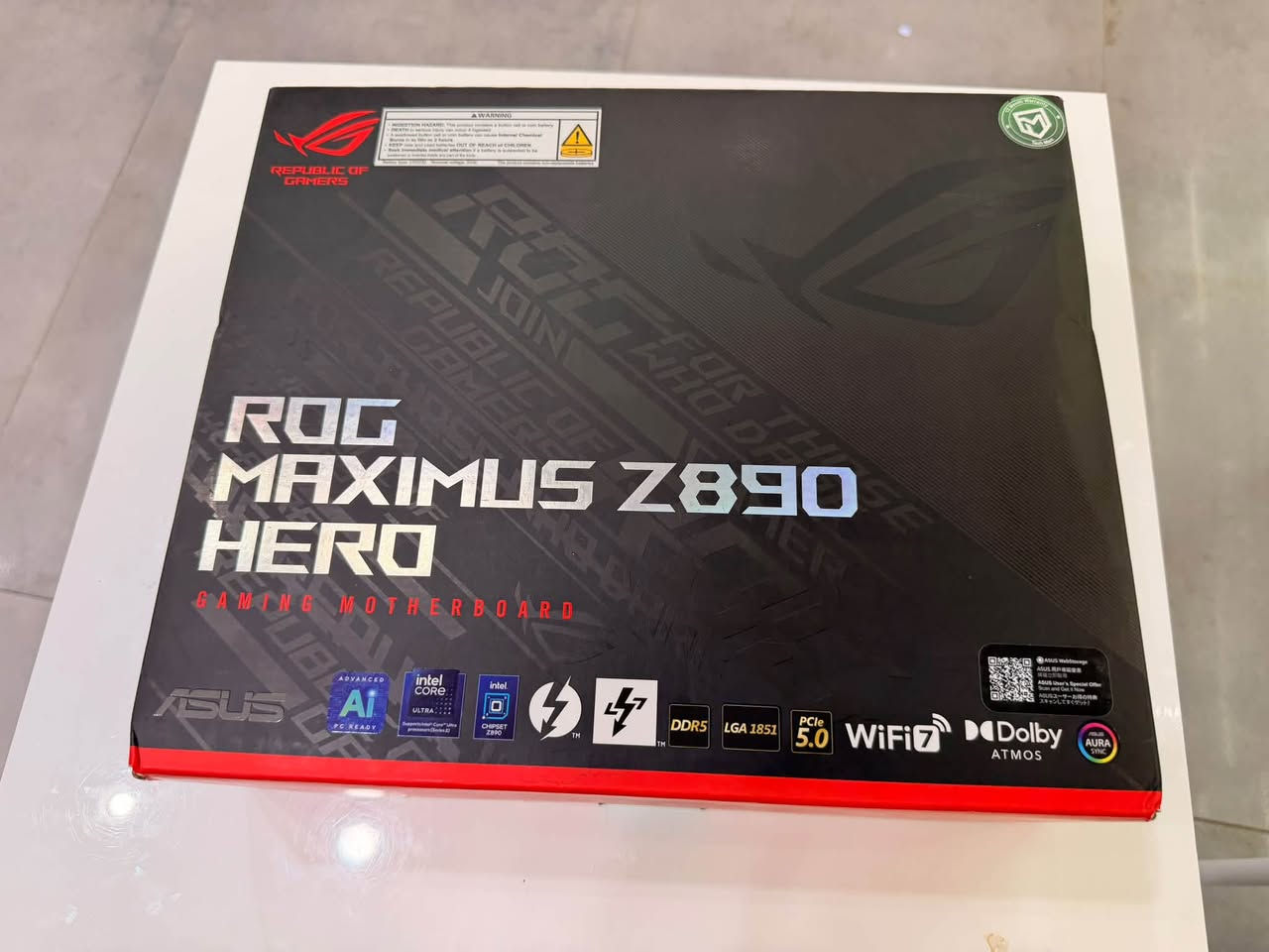 مذربورد • ماكسيموس Z890 • وصل شراء وفحص